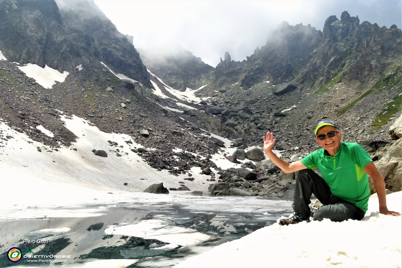 01 Al Lago del Vallone (2226 m) la prima volta .JPG